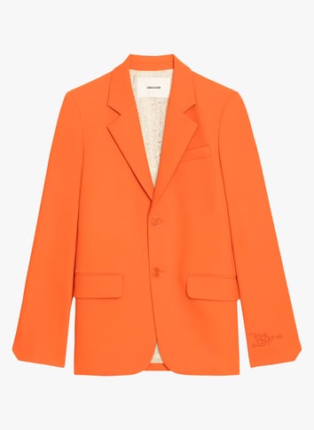 Veste blazer ajustée ZADIG&VOLTAIRE Orange